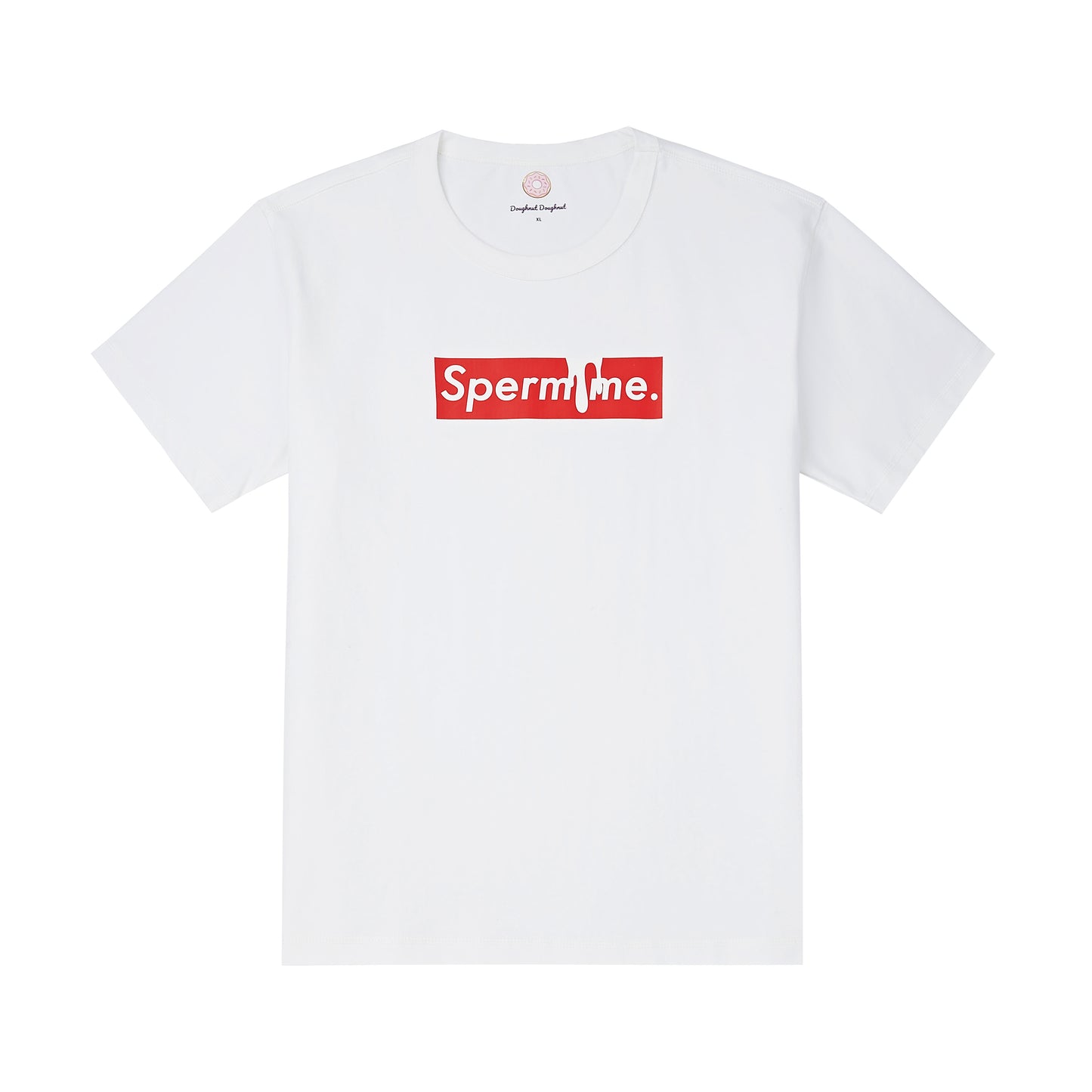 Sperm Me - Printed White Cotton T-shirt